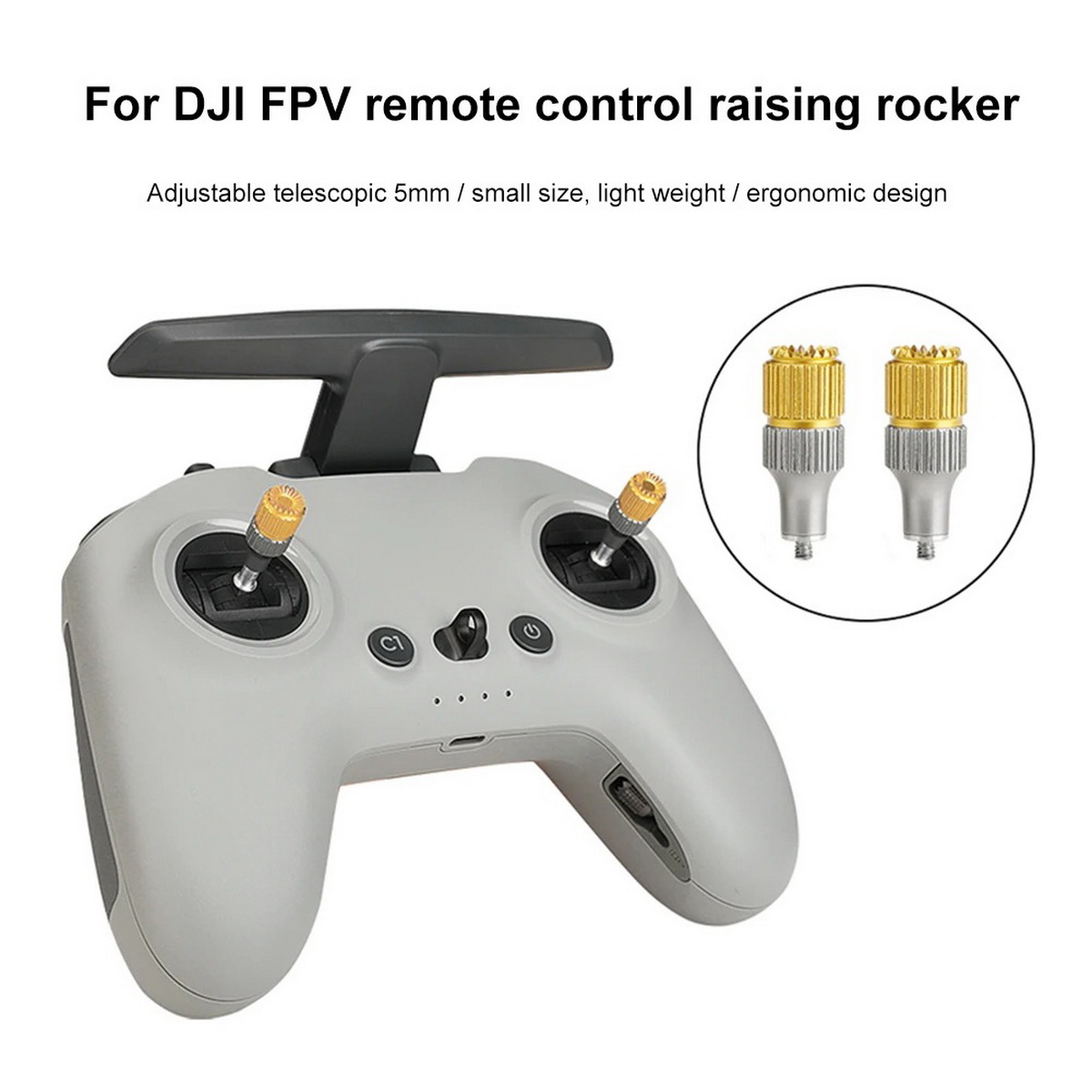 2PCS Controle Remoto FPV, Pont - Drone Control Stick avaliação e preço