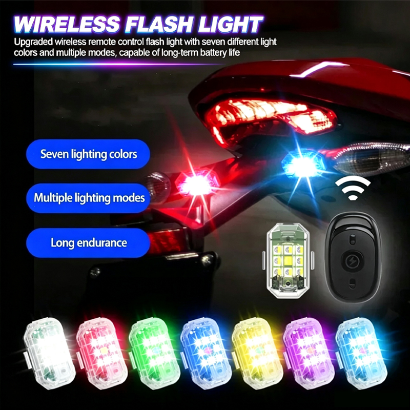 Sem fio led drone luz estrobos - Drone Beacon Light avaliação e preço
